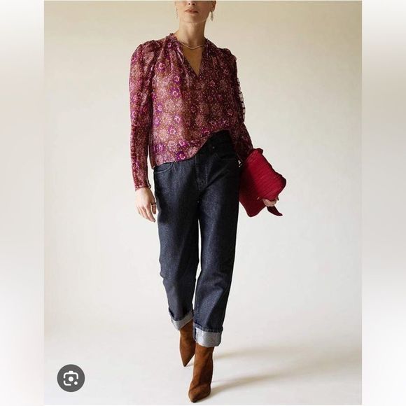 Ulla Johnson Marilla Blouse 205/069 - Picture 15 of 16